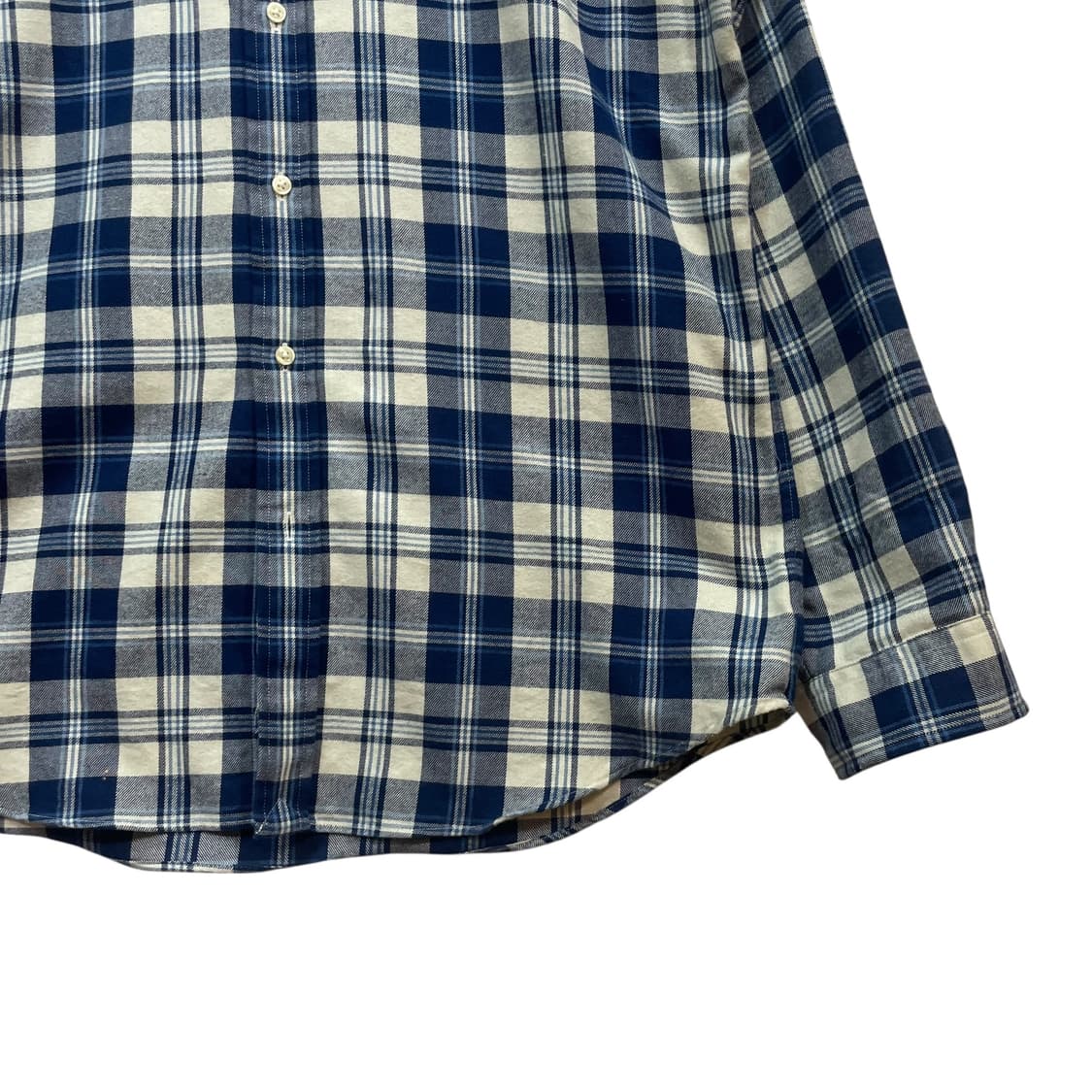Polo Ralph Lauren Blue Plaid Button-Down 상품이미지2