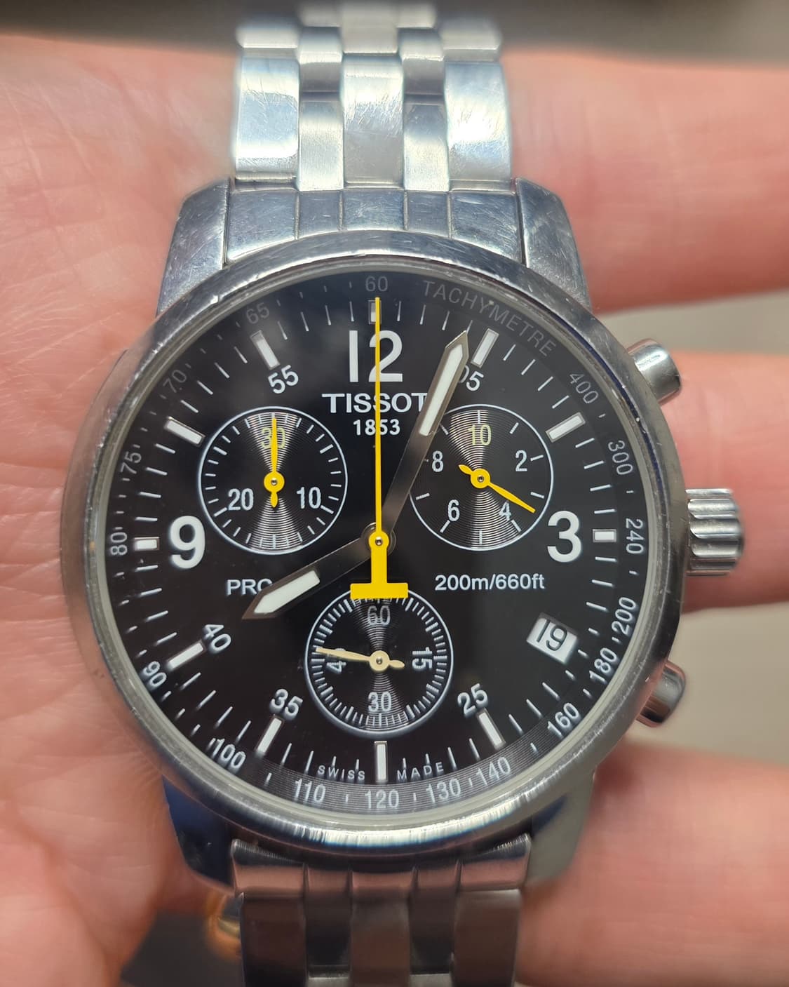 티쏘 (TISSOT) PRC200 검판 메탈 T17.1.586.32 시계 상품이미지2