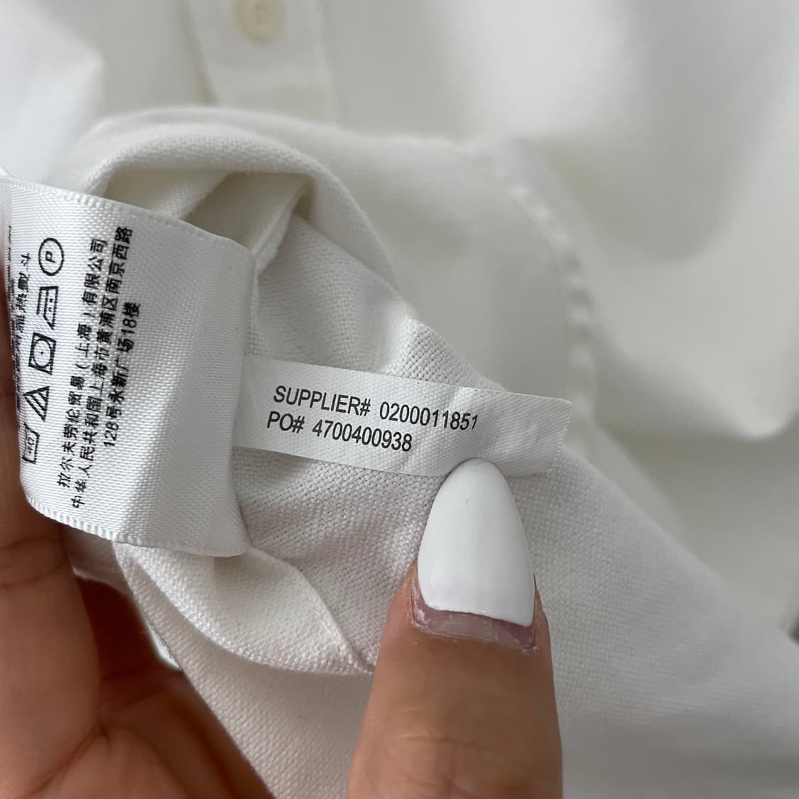 폴로 화이트 옥스포드 포니 반팔셔츠 상품이미지7