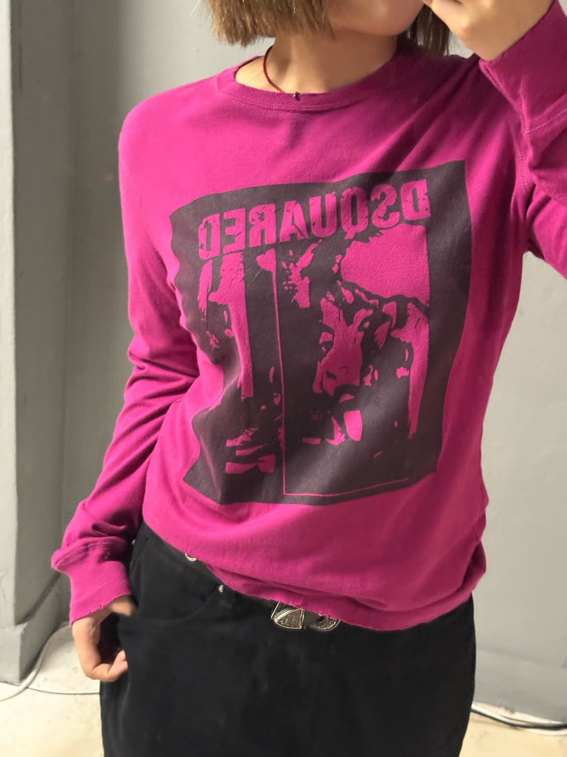 DSQUARED2 girl printing long sleeve  상품이미지2