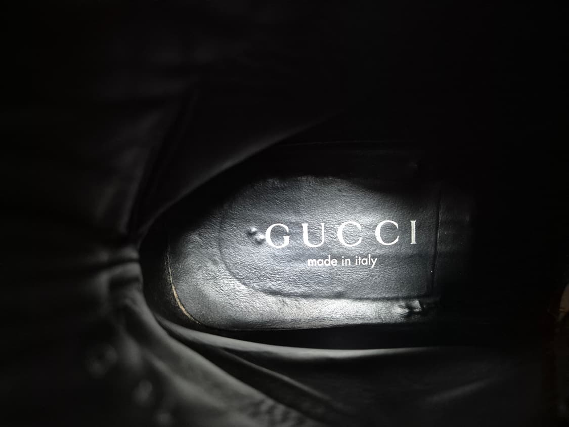 구찌 레이스업 부츠 홍창 290(11d) 상품이미지3