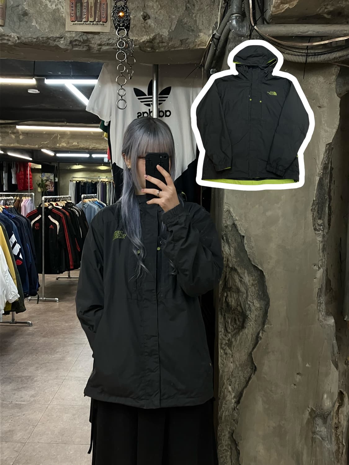 노스페이스 점퍼 차콜 100  #csz2407 상품이미지1