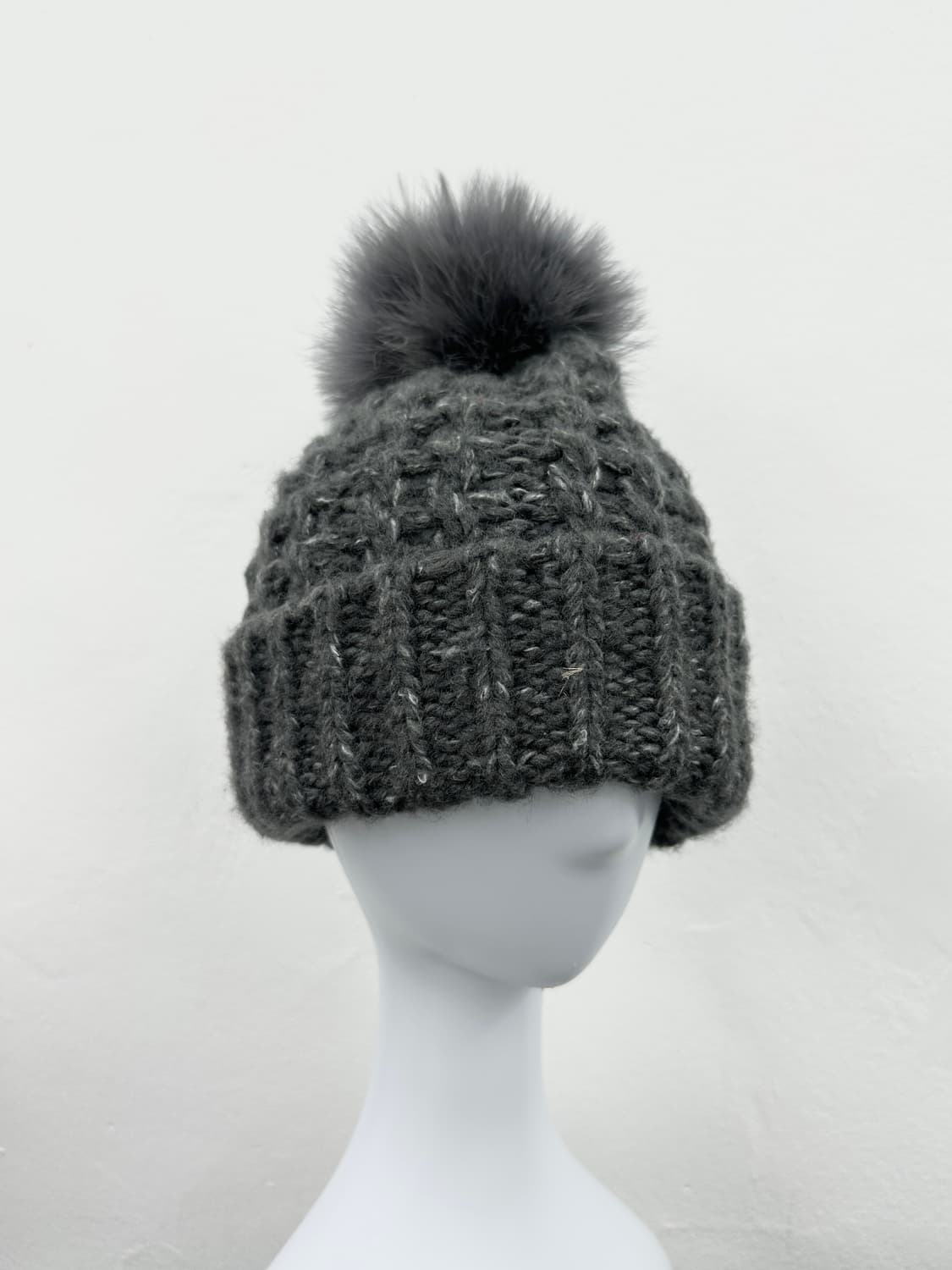 Vintage fur beanie  상품이미지1