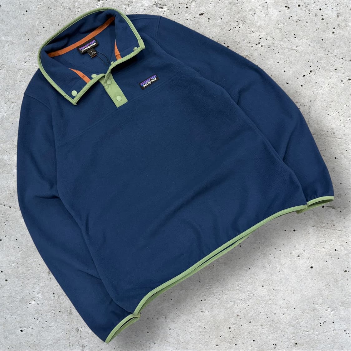 [M] 파타고니아 신칠라 네이비 플리스 스냅티 D43 상품이미지1