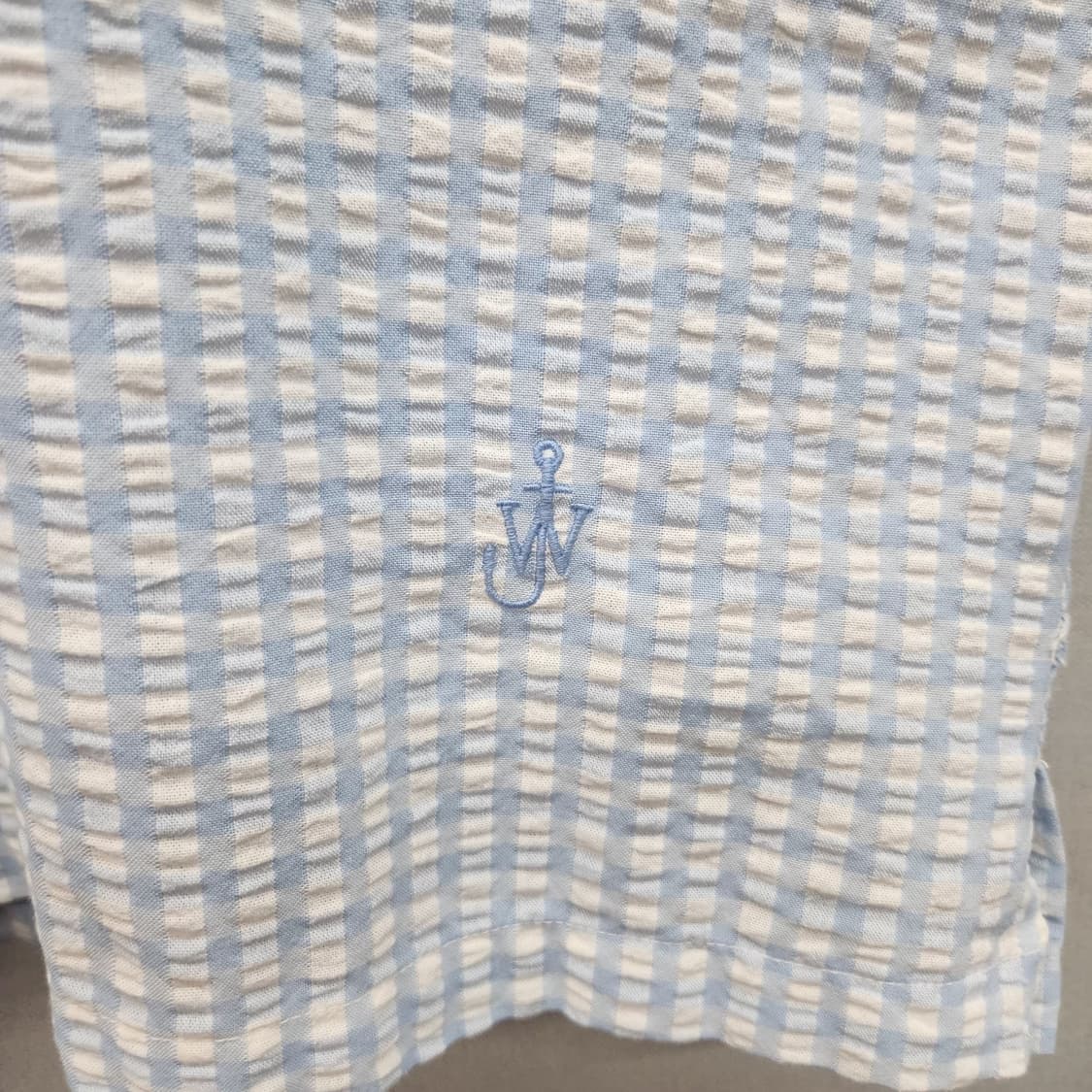 유니클로 x JW앤더슨 시어서커 반팔셔츠 L(XL) 상품이미지3