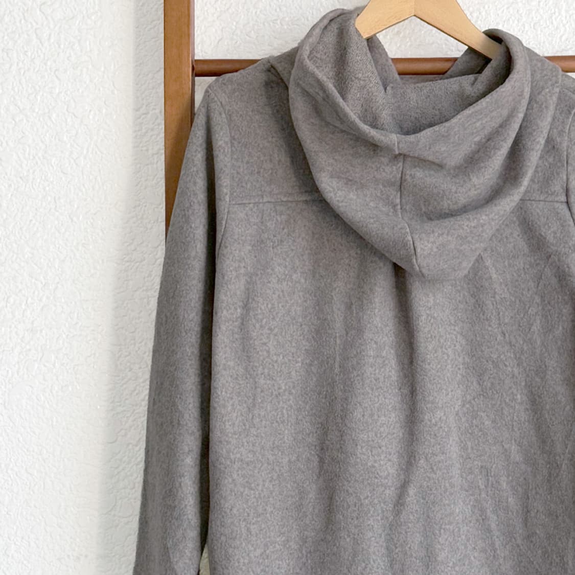 소프트 그레이 후드 탑 상품이미지9