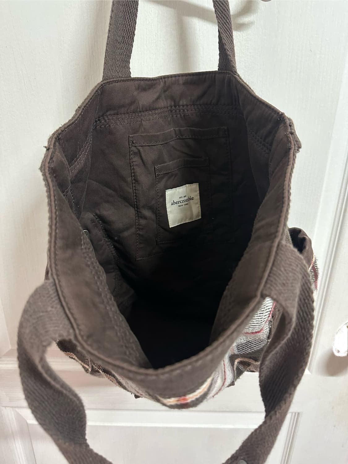 아베크롬비 모리걸 체크 숄더백 상품이미지5