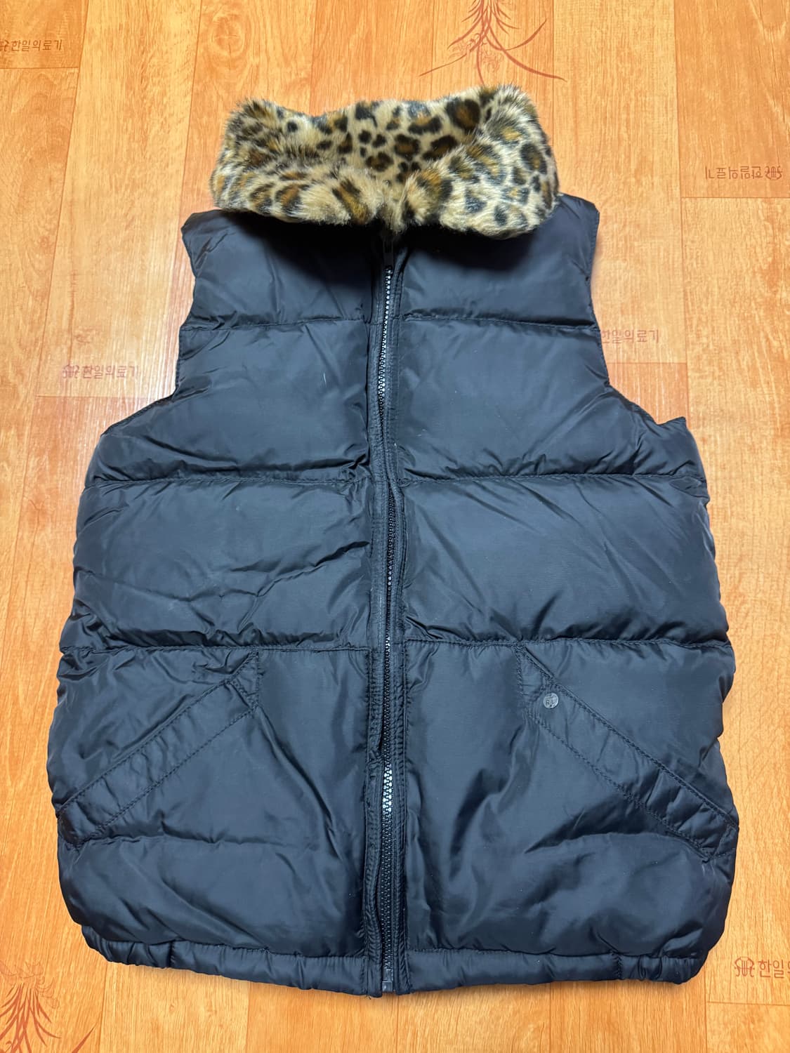 [XXS] 데님앤서플라이 랄프로렌  블랙 패딩베스트 상품이미지1