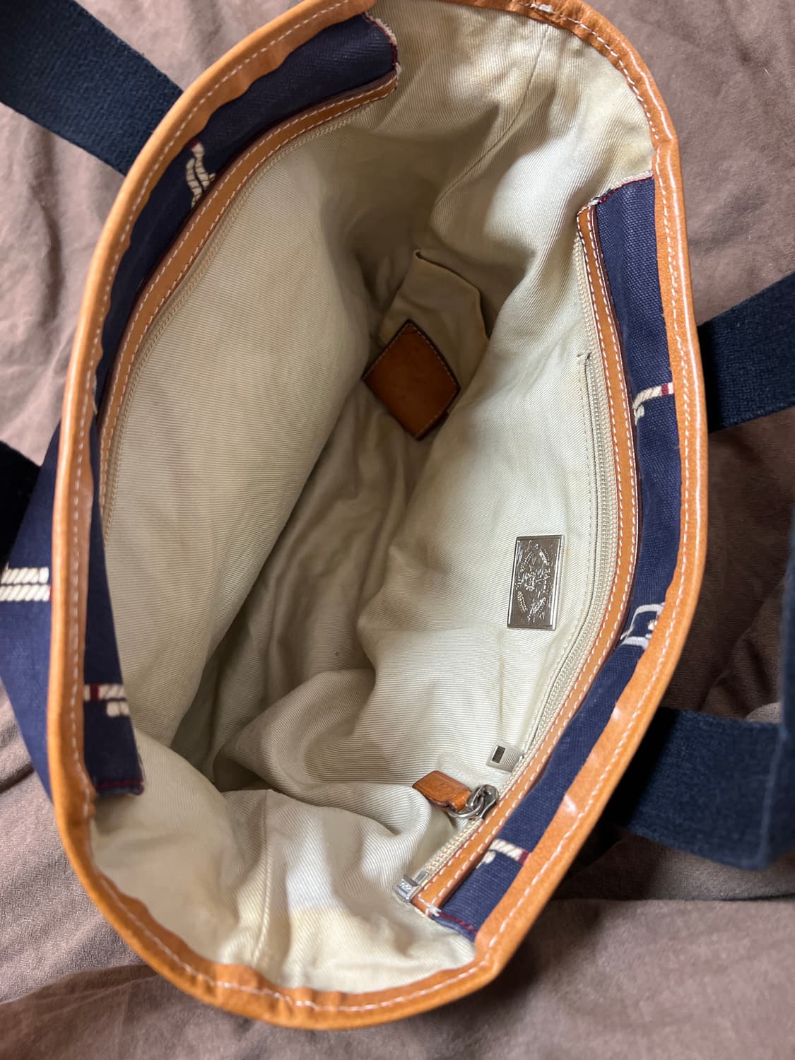 BALLY 발리 genuine leather 토트백 코튼백 상품이미지6