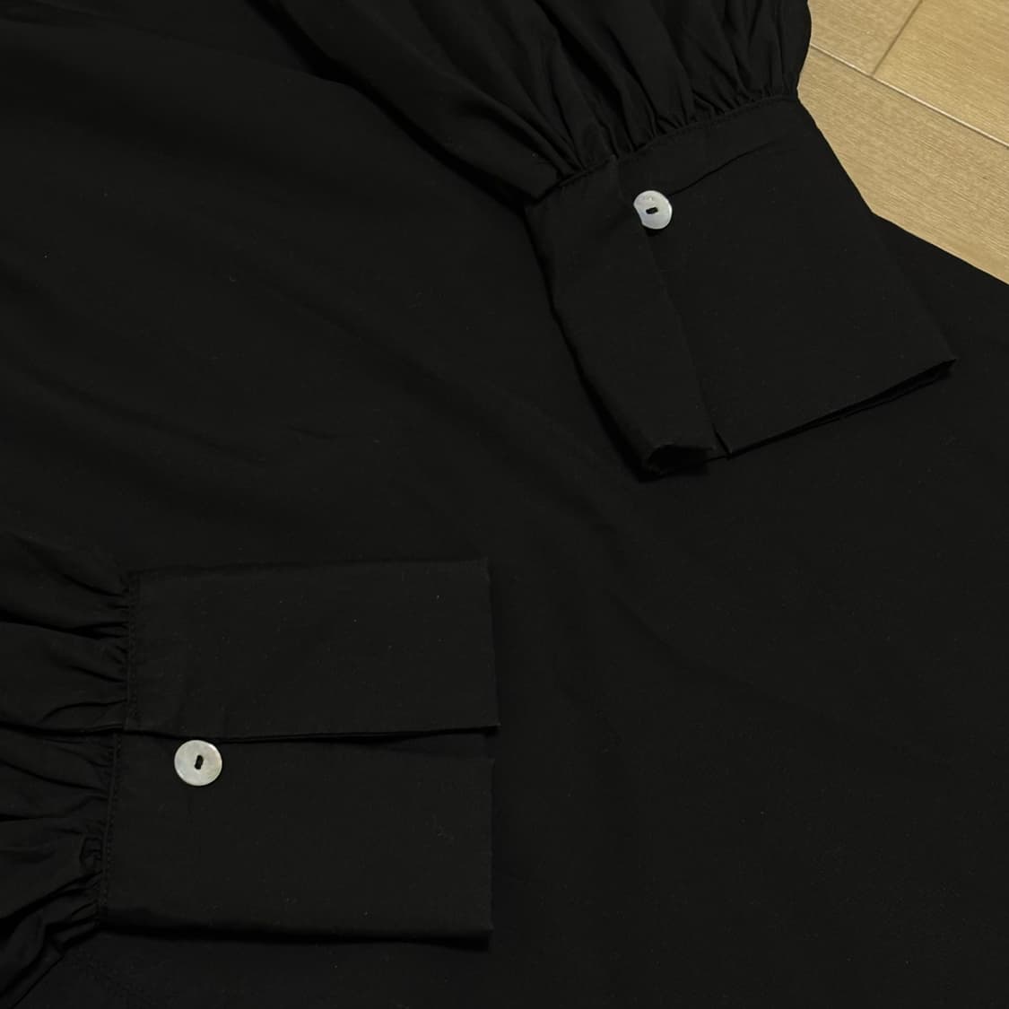 h&m 에이치앤엠 타이 디테일 오버사이즈 드레스 (새상품) 상품이미지3