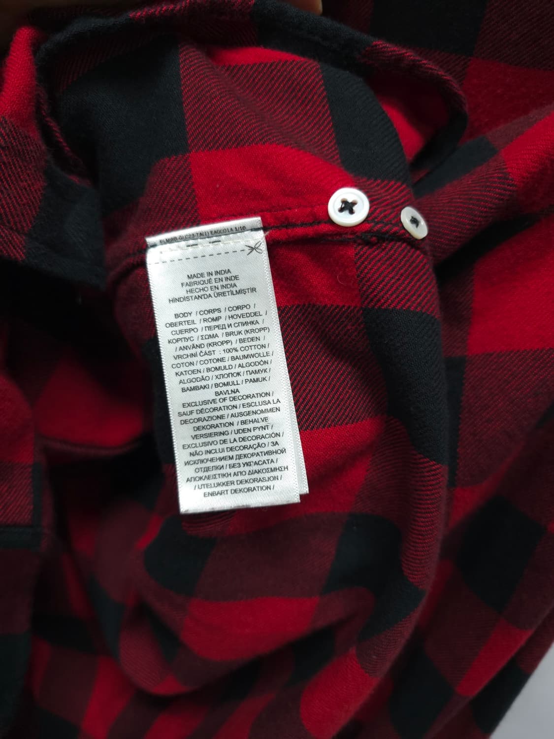 (QR인증)폴로 랄프로렌 여성 버팔로 체크 트윌 셔츠 상품이미지10