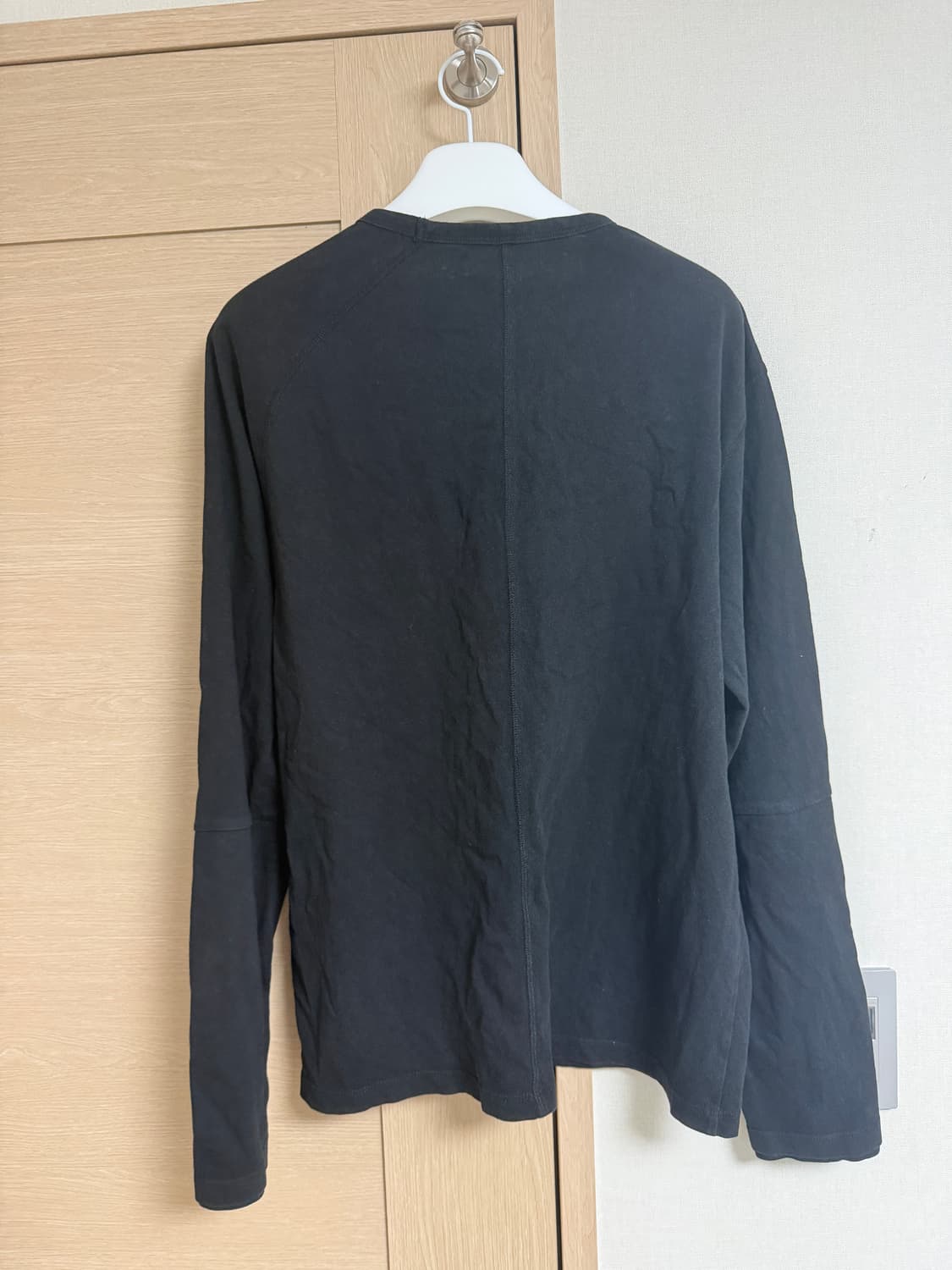 해칭룸 더블 슬리브 블랙 상품이미지3