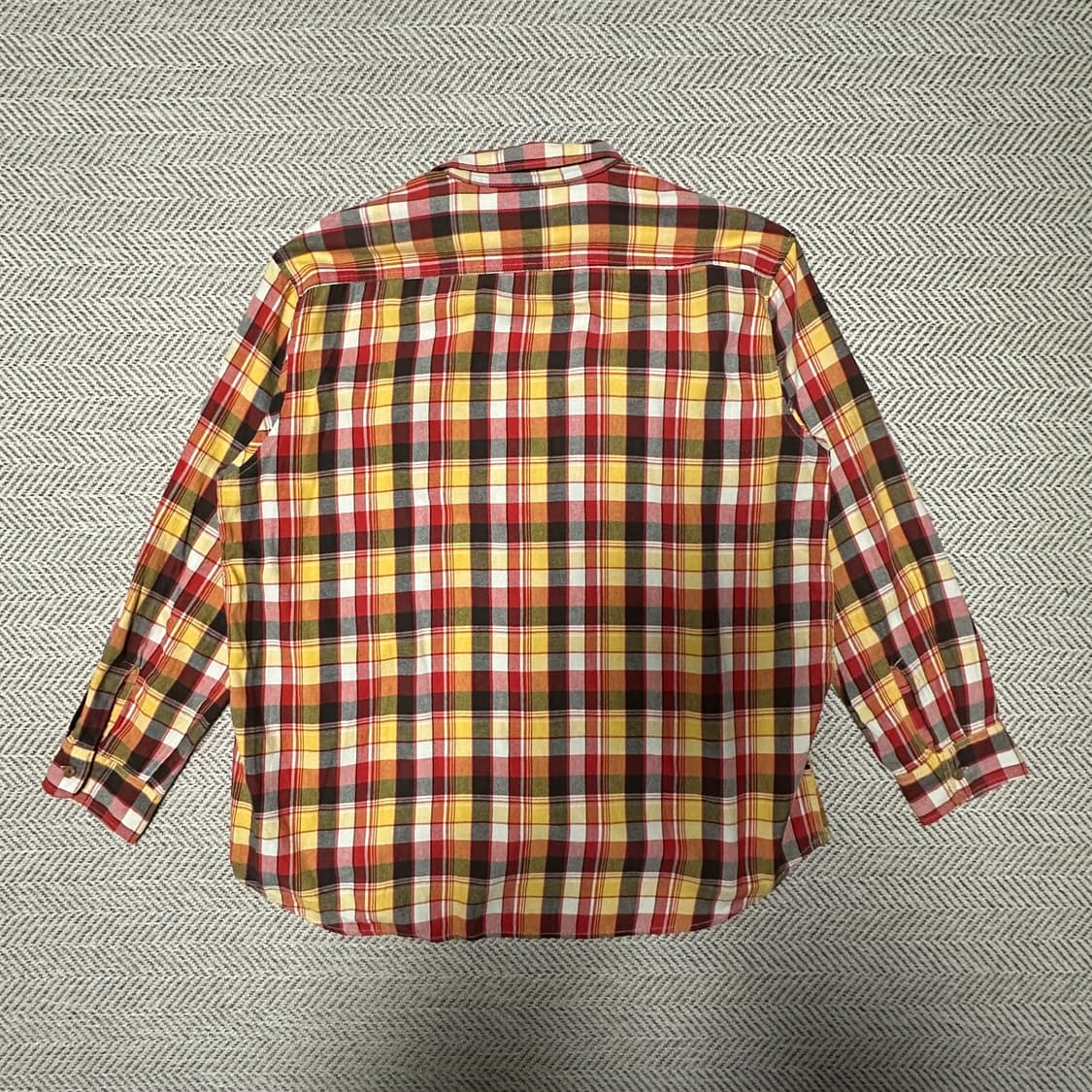 AVIREX check shirt 3xl 상품이미지2