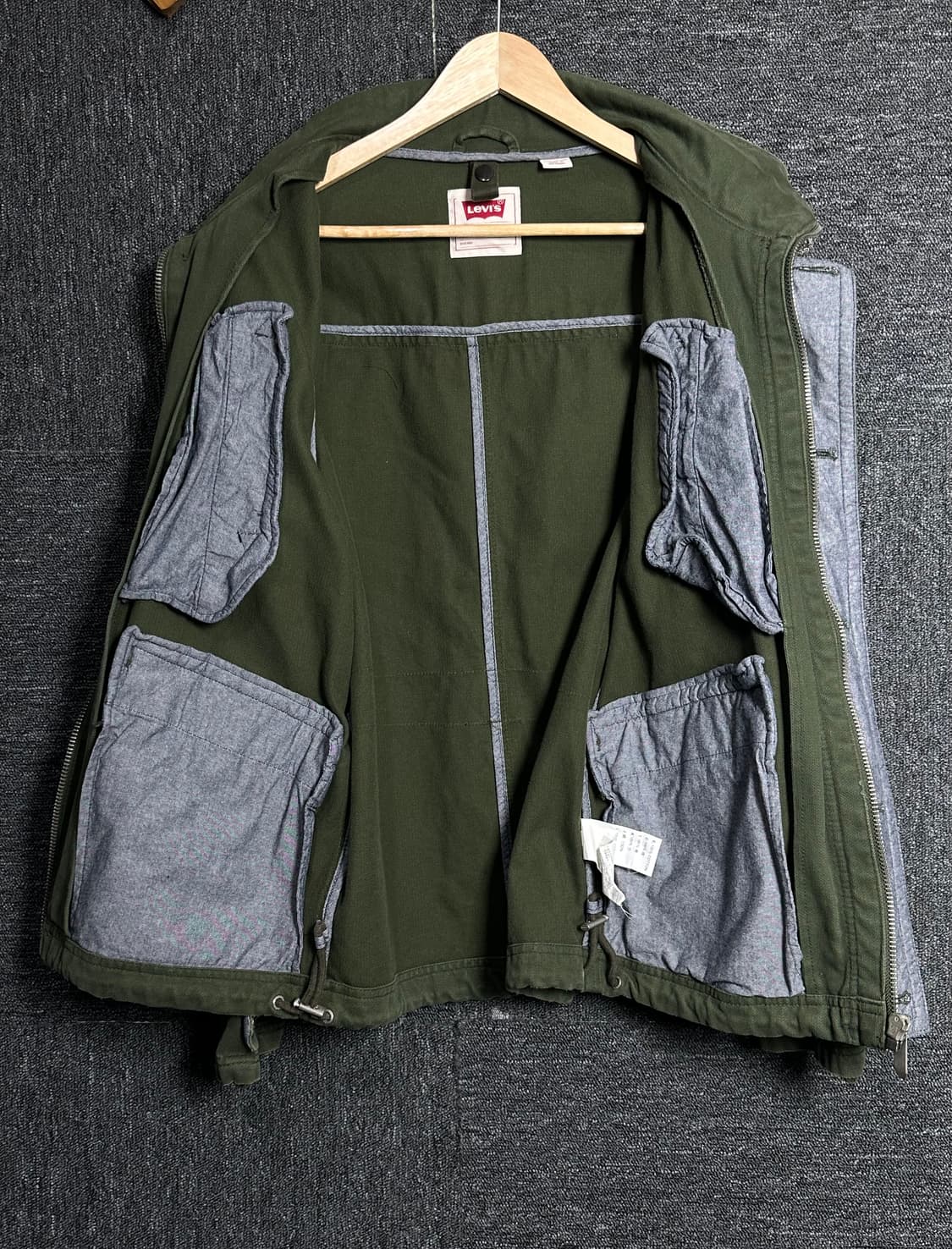 리바이스 카키 야상 M (170/88A) 상품이미지3