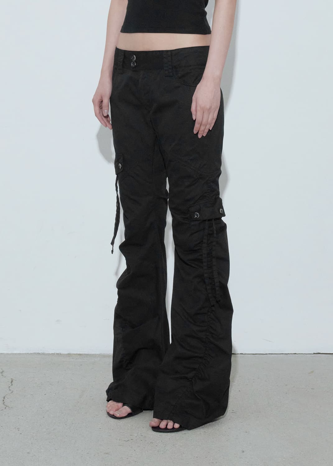 보헤미안 서울 WASHED SHIRRING CARGO PANTS 상품이미지2