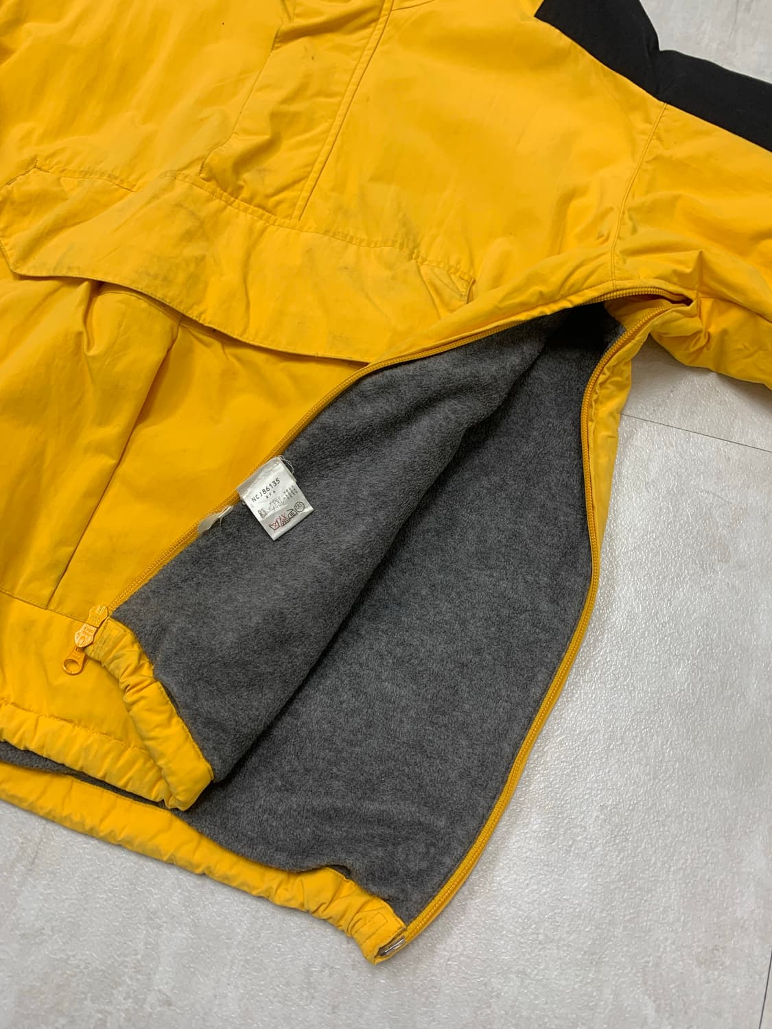 노티카 옐로우 배색 아노락 #44 상품이미지4