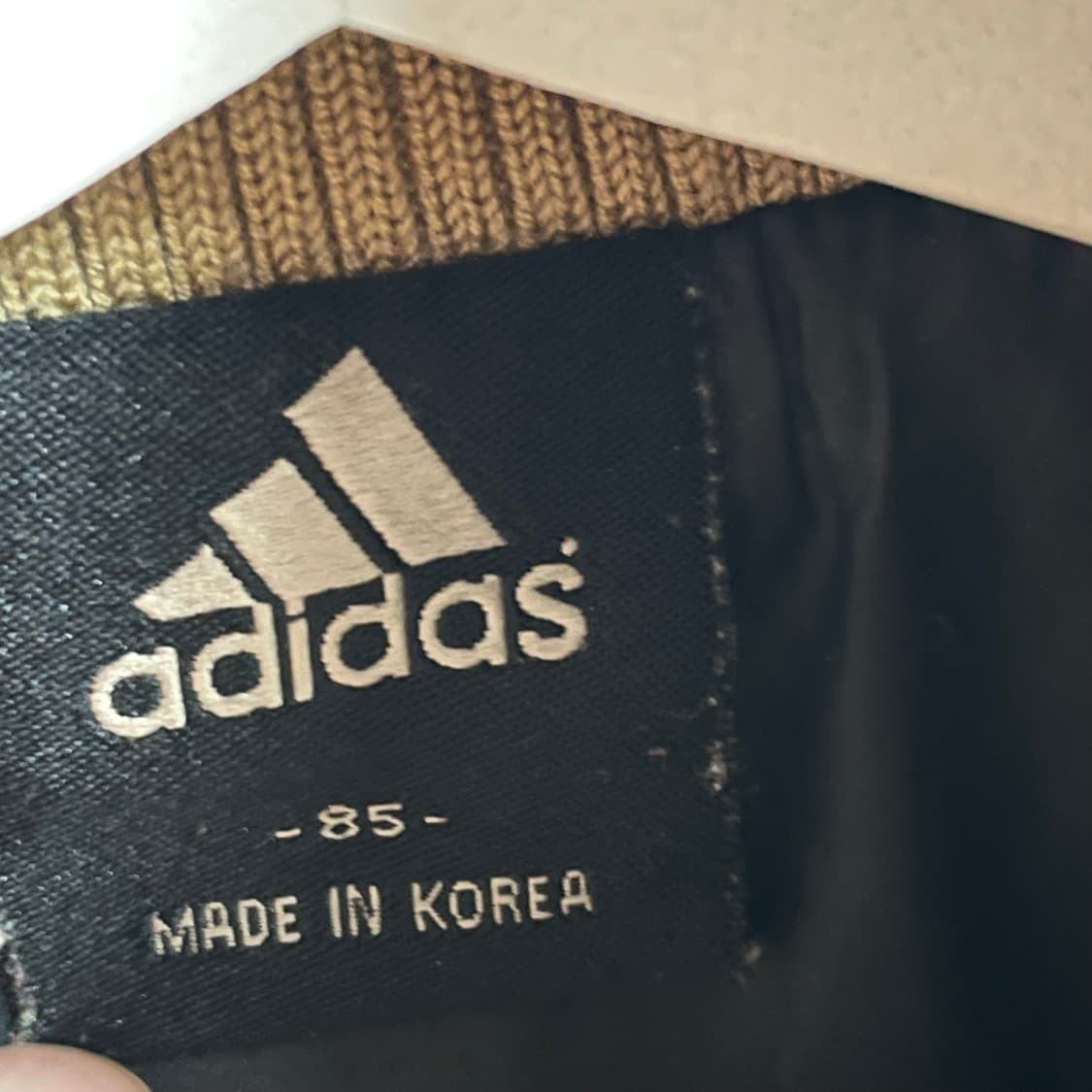 [XS] 아디다스 블랙 퀼팅 봄버 자켓 상품이미지3