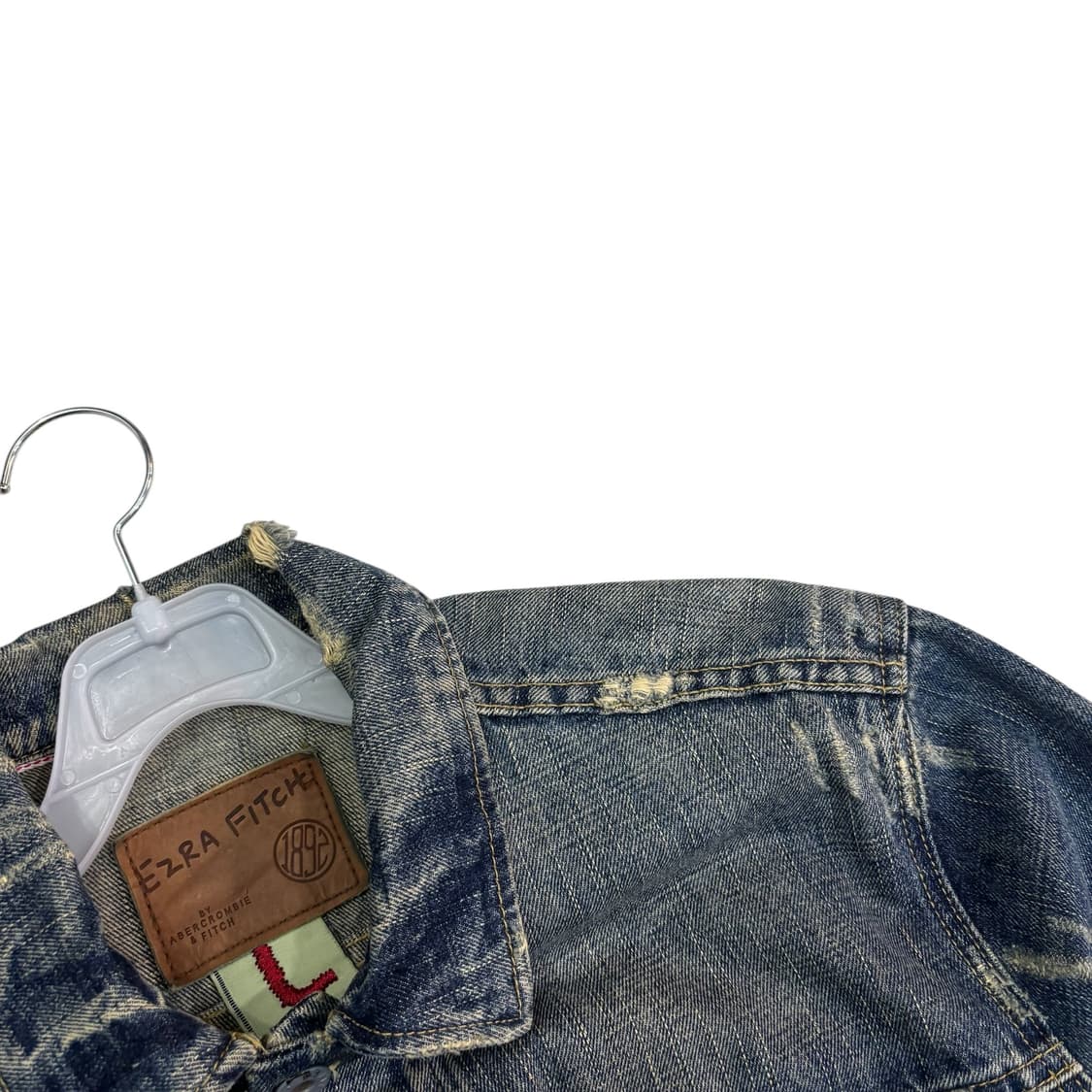 Ezra Ficth 디스트로이드 워시드 데님 자켓 상품이미지3