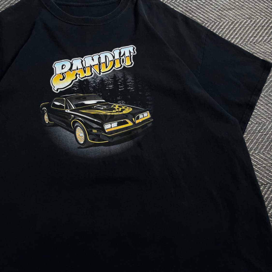 USA 오리지널 박시핏 BANDIT 레이싱 티셔츠y 4461 상품이미지4