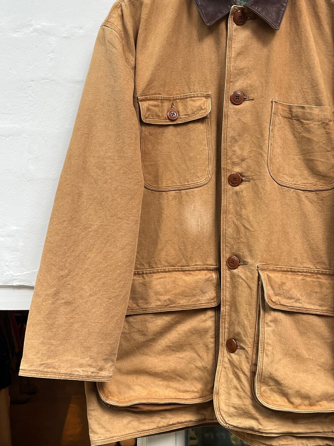 J.CREW 90s 브라운 헌팅 자켓 S 상품이미지4