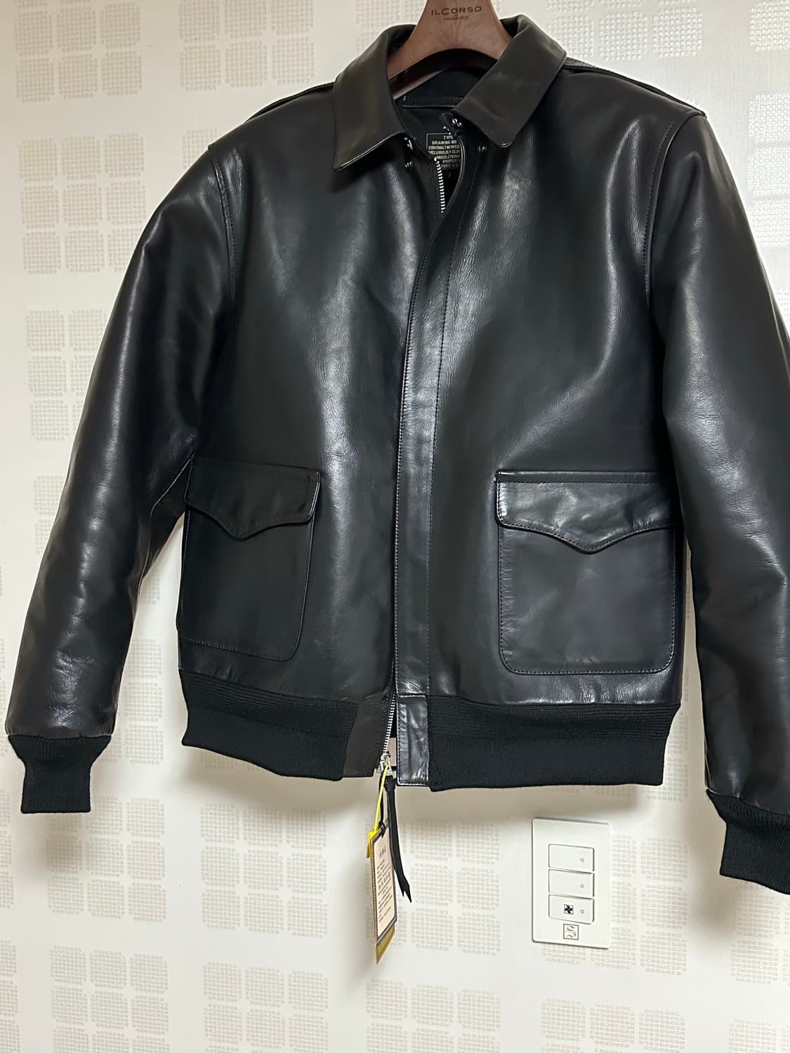 a2 가죽자켓 말가죽 L 새상품 상품이미지1