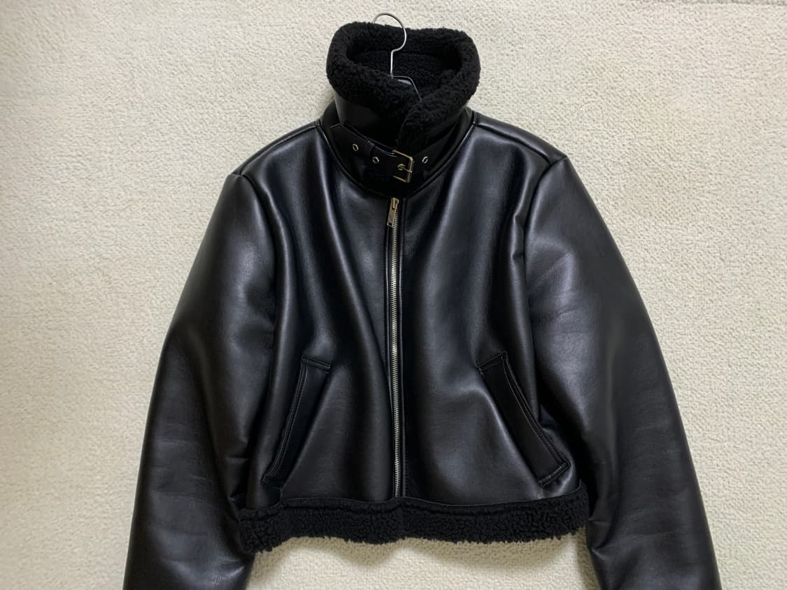 카키포인트 무스탕 상품이미지2