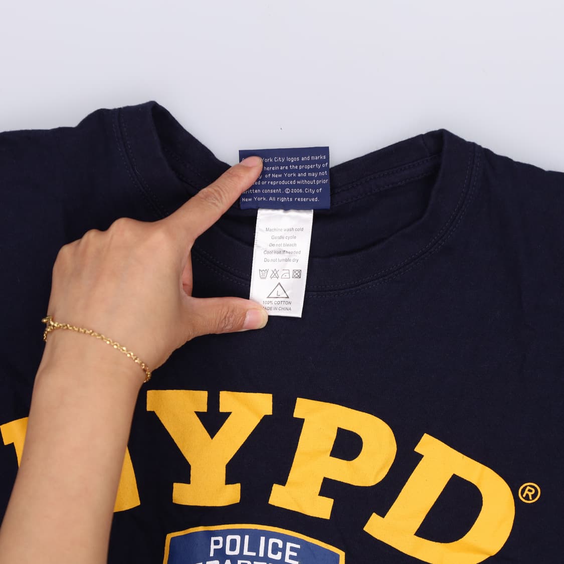 L NYPD  반팔 뉴욕경찰티 0609H2 상품이미지5