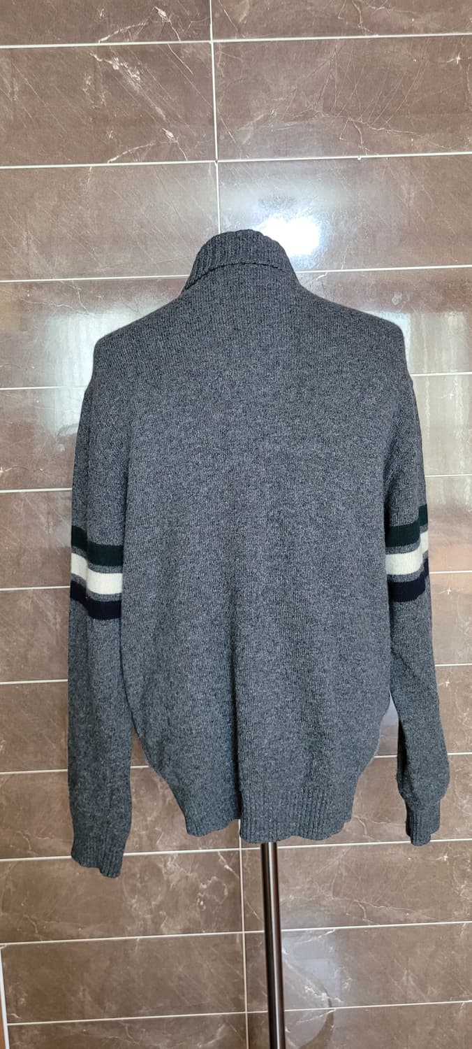 (남성110사이즈) 장미쉘바스키아 니트가디건집업(모80%) 상품이미지2