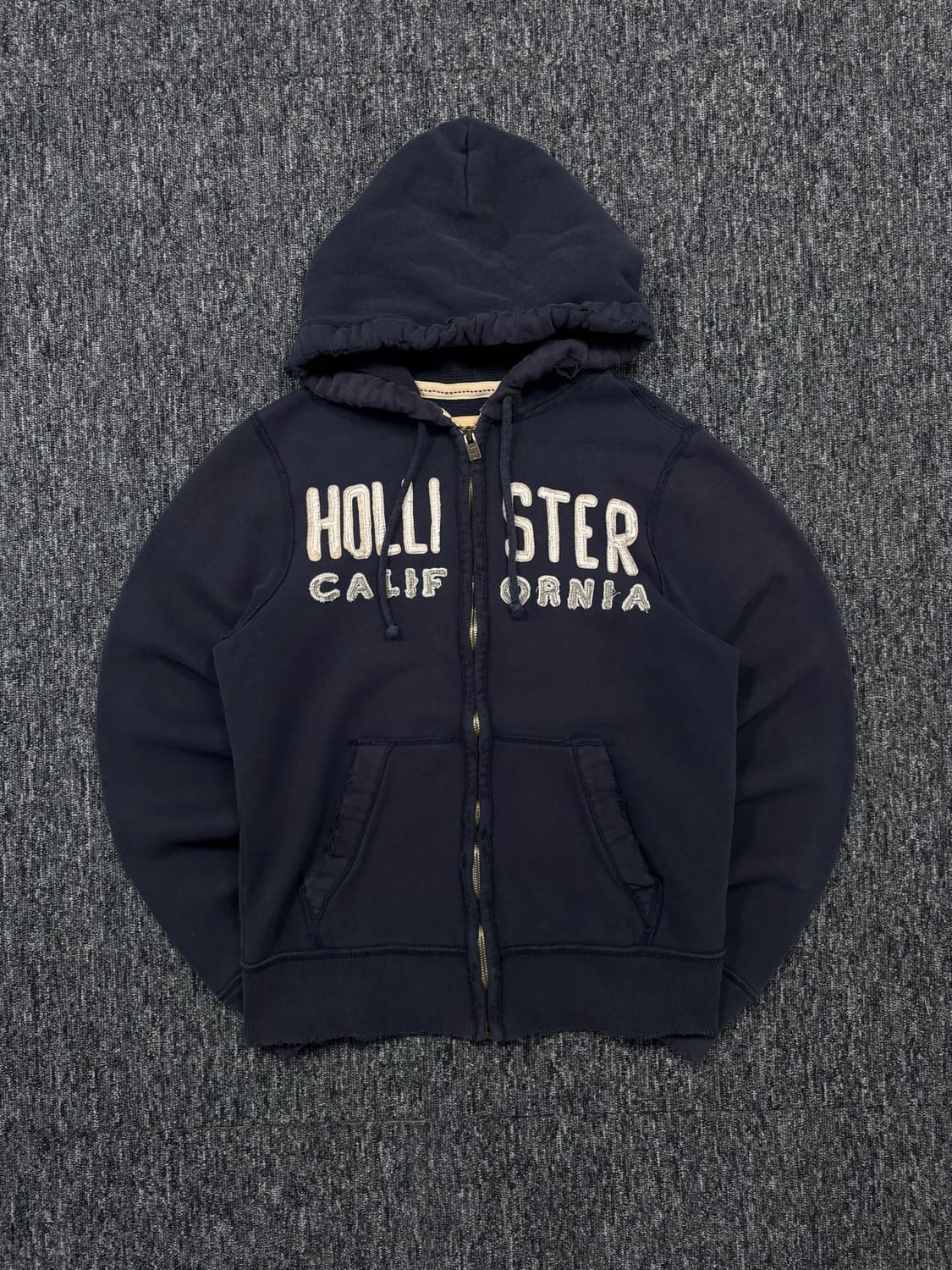 홀리스터 네이비 후드집업 상품이미지3