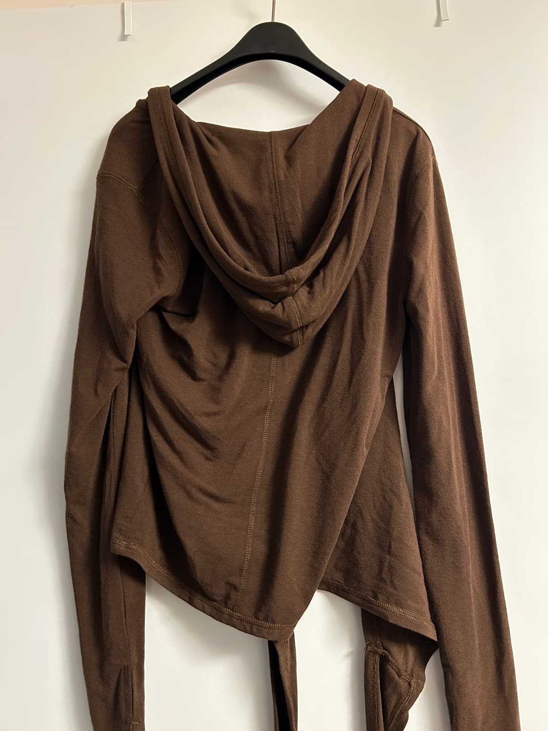 파르티멘토 PARTIMENTO 후디드 저지 랩 가디건 상품이미지5