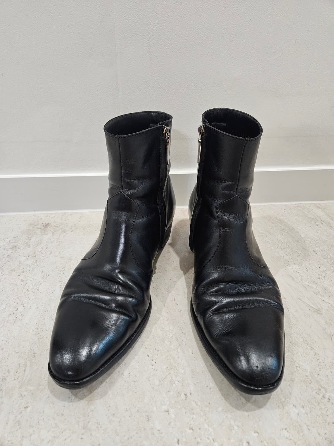 43) 생로랑 24fw 루카스 레더 부츠 상품이미지2