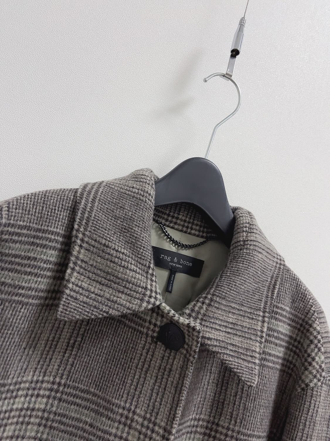 랙앤본 울 캐시미어 블렌디드 코쿤 코트  상품이미지2