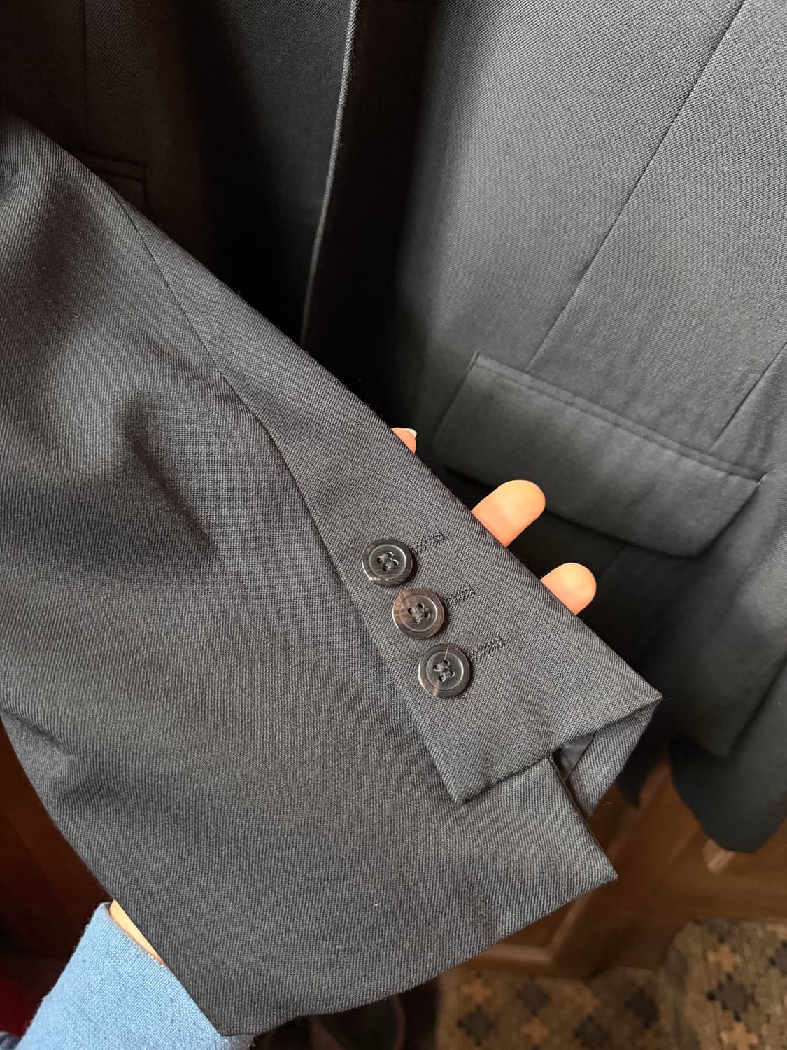 꼼데가르송 옴므플러스 비대칭 테일러울자켓 상품이미지3