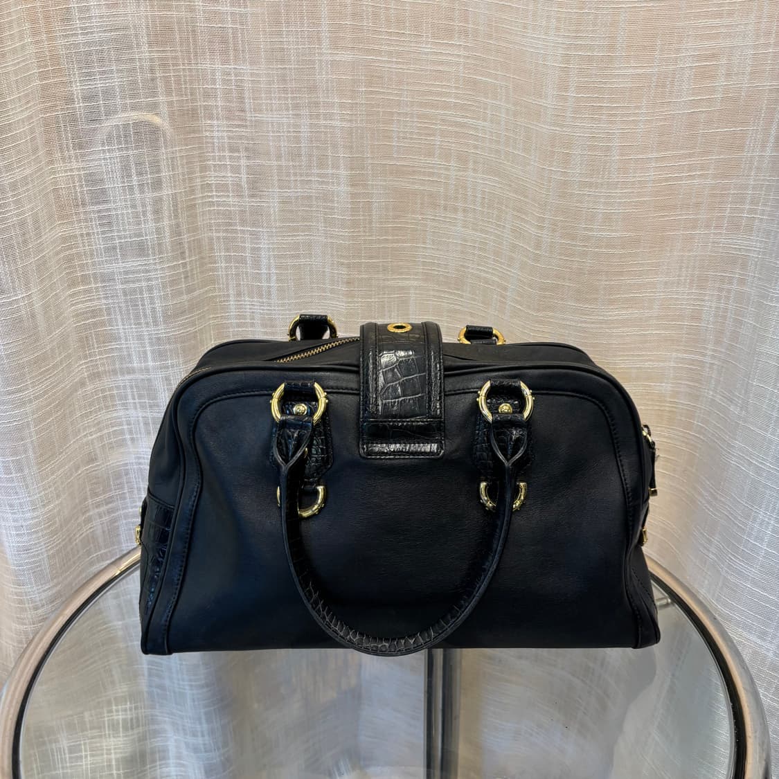 정품 메트로시티 금장 보스턴 토트백     상품이미지4