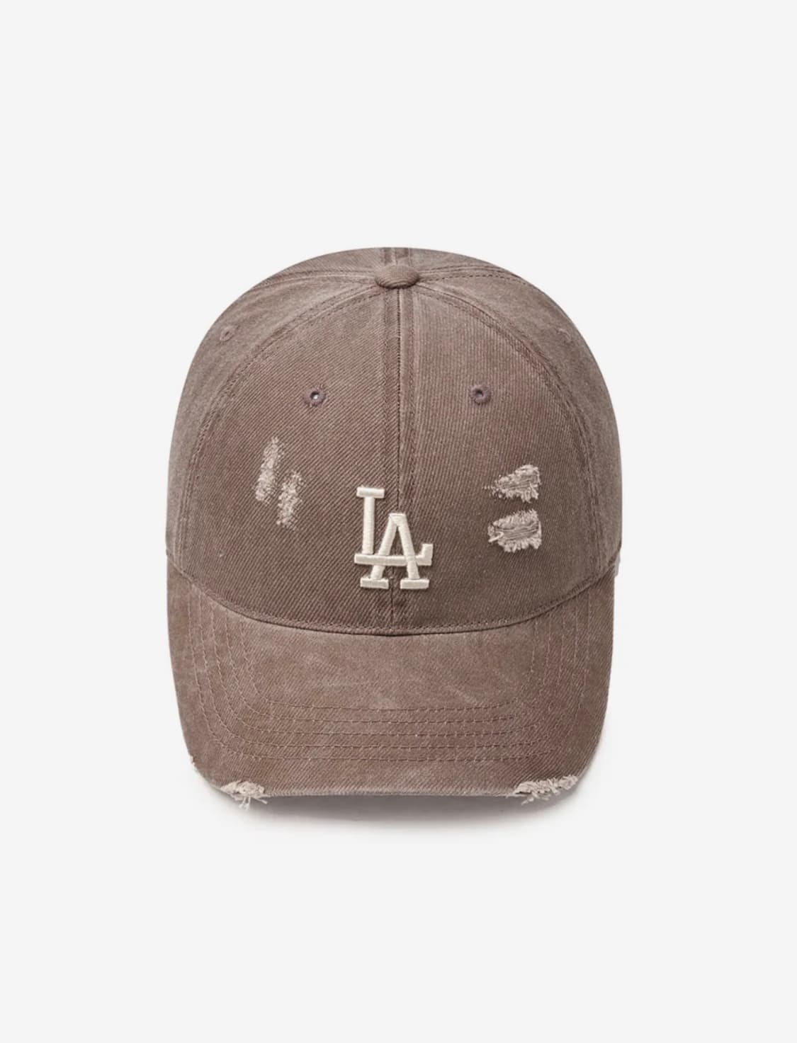 MLB 데미지 워싱 언스트럭쳐 볼캡 LA (L.Brown) 상품이미지2