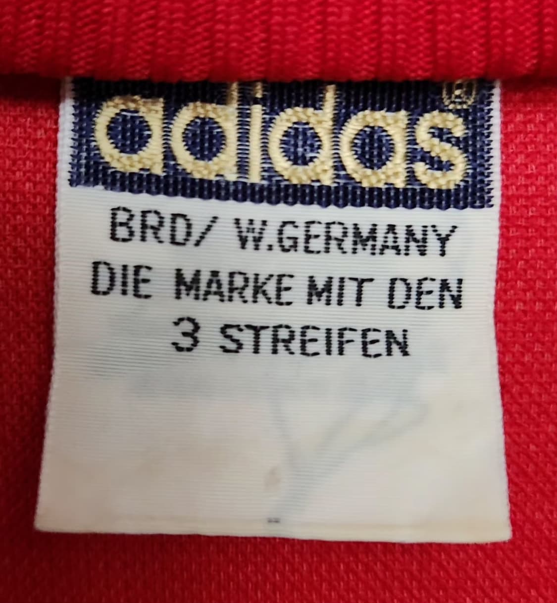 아디다스 100 서독 70s 불꽃마크 트랙자켓 져지 집업 상품이미지3