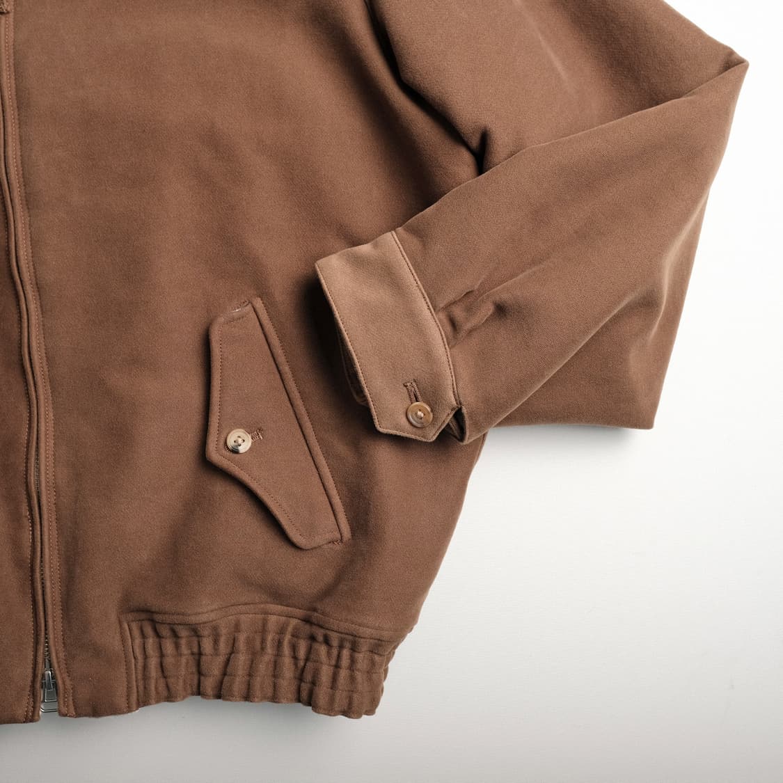 캡틴선샤인 스탠드 칼라 블루종 모카브라운 36(100-103)사이즈 상품이미지5