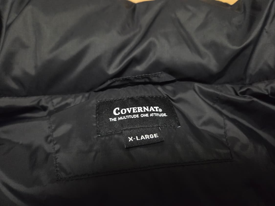 커버낫 프리미엄 헝가리 구스 다운 007 숏 푸퍼 패딩 상품이미지5