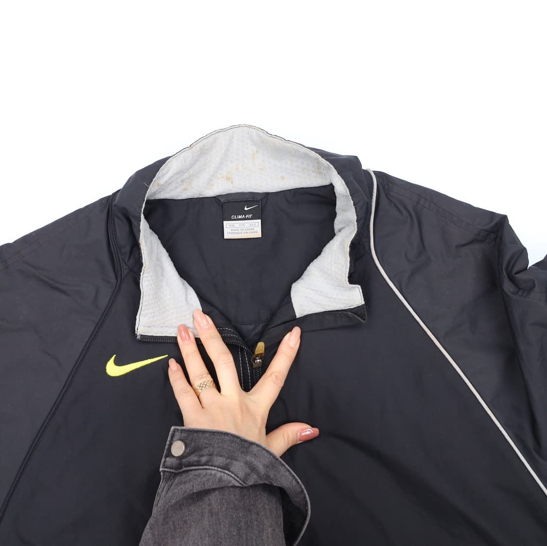 [110] 나이키 스우시 누빔 바람막이 집업 셋업 0106J 상품이미지4