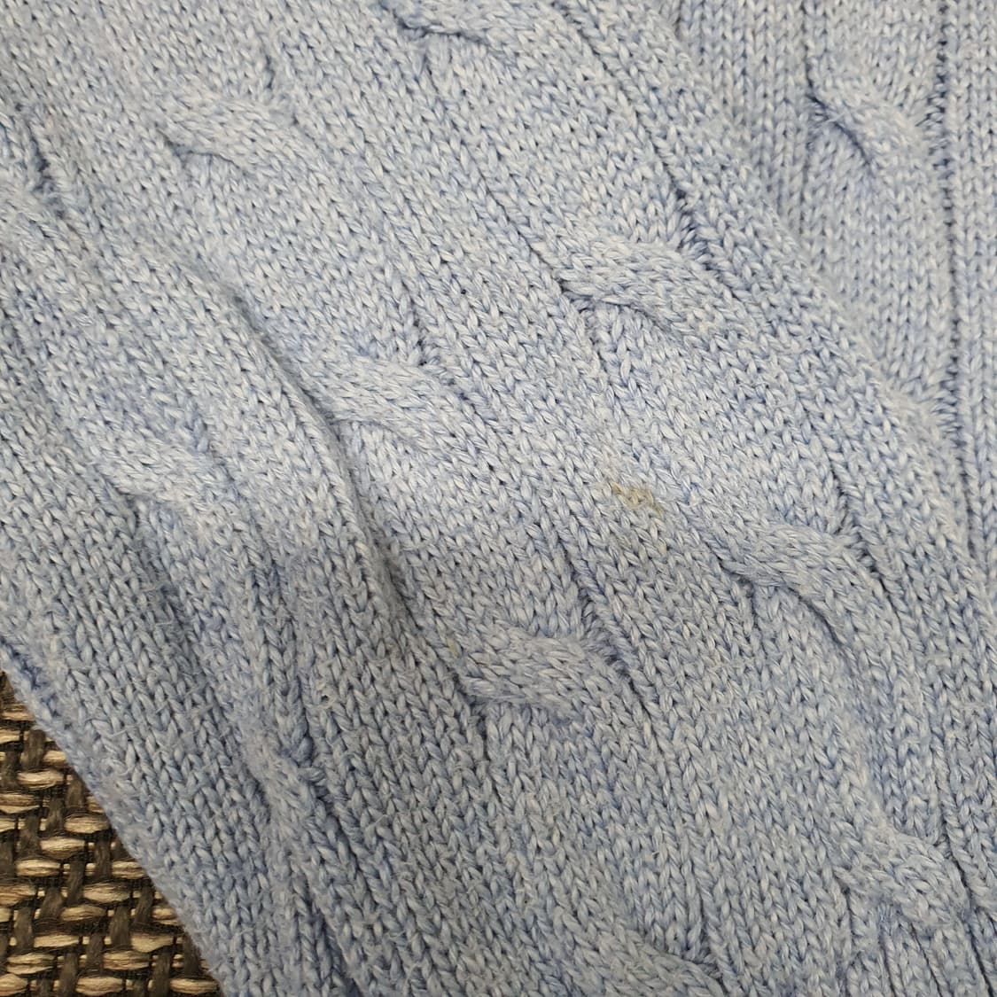 폴로 랄프로렌 케이블 면니트 남자110 상품이미지5