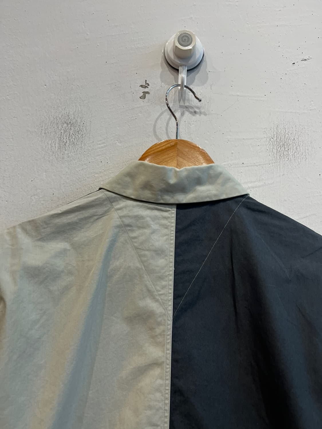 마가렛호웰 컬러블럭 반팔 셔츠 Made in JAPAN 상품이미지5