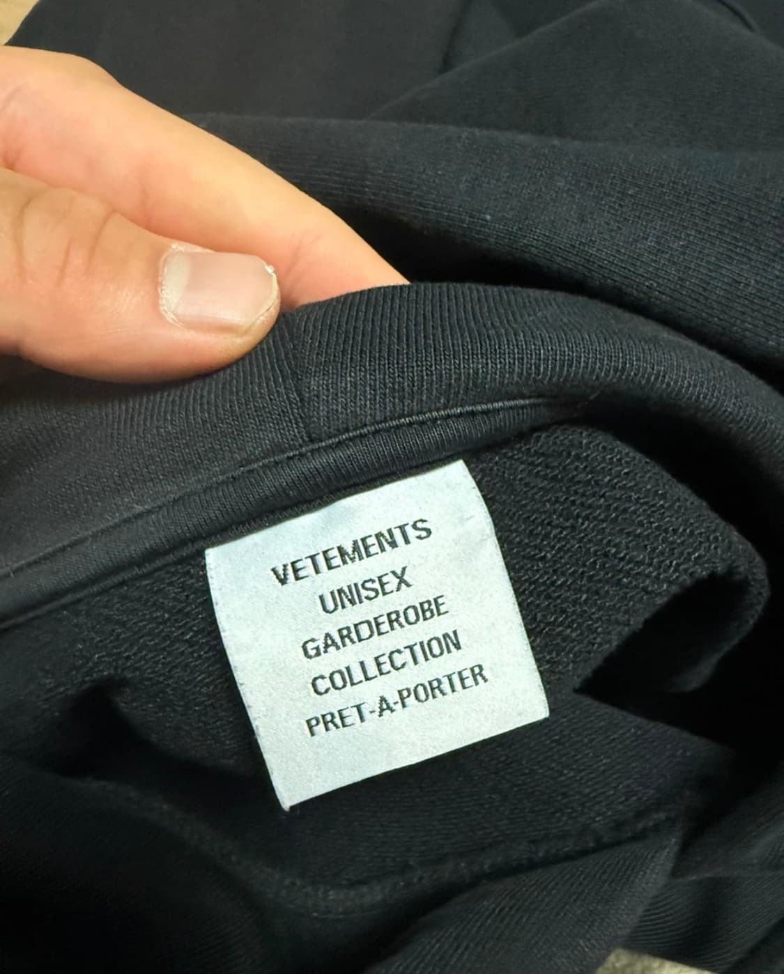 베트멍 로고 스티커 후드 오버핏 S 상품이미지3