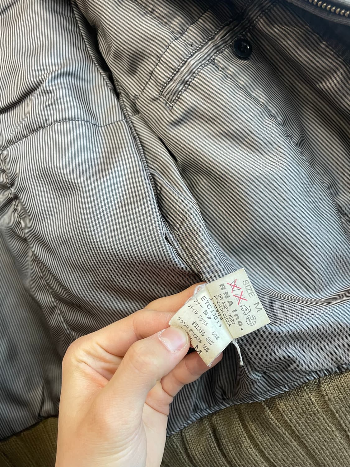 RNA Cotton bomber Jacket 상품이미지5