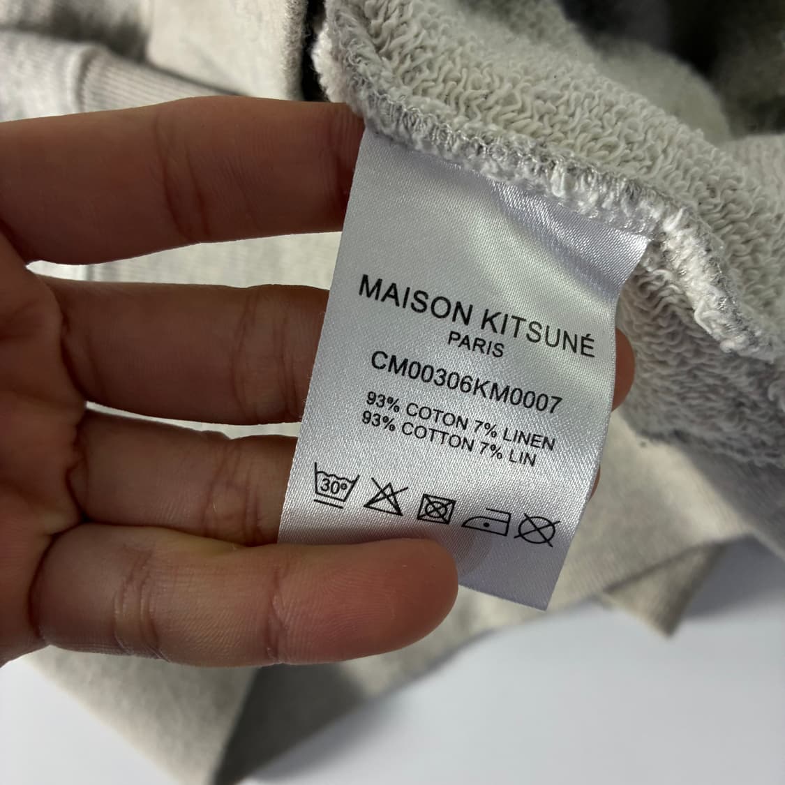 Maison Kitsuné  메종 키츠네 11주년 레몬 멜란지 맨투맨   상품이미지5