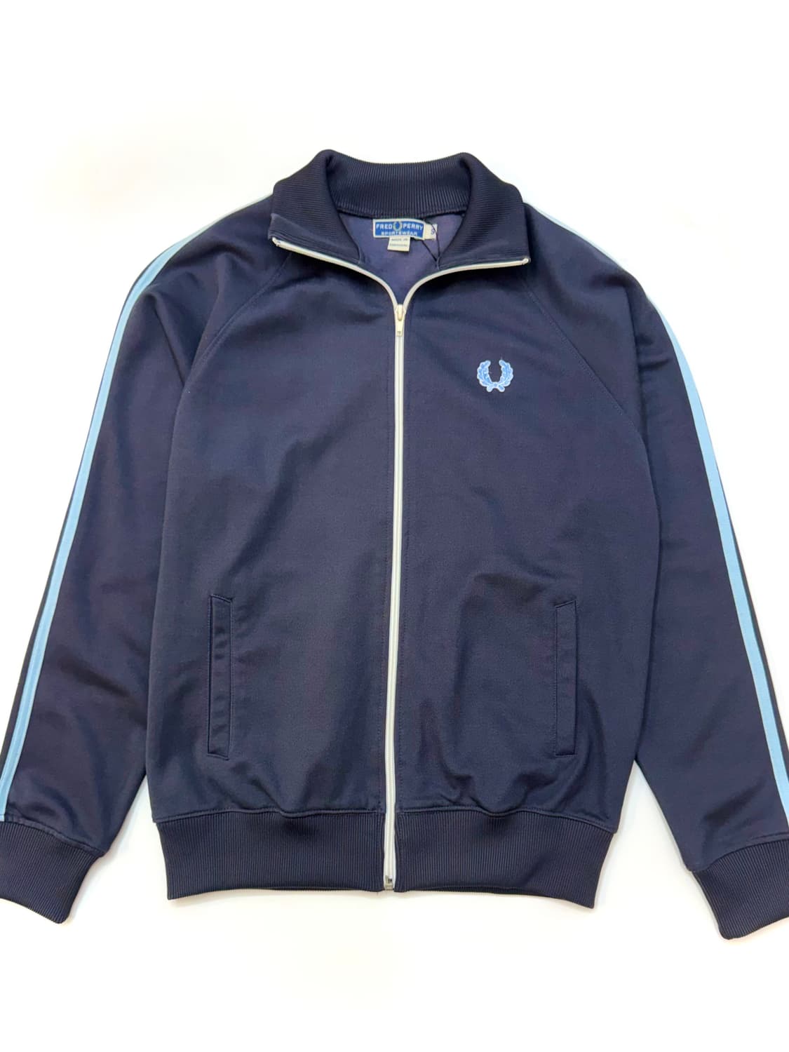 Fred Perry 프레드페리 스트라이프 테잎 네이비 트랙탑 자켓 상품이미지2