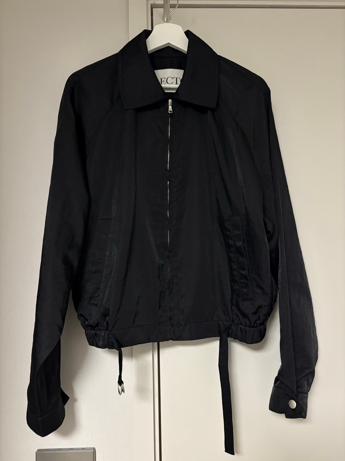 렉토 블랙 집 bowling jacket 상품이미지4