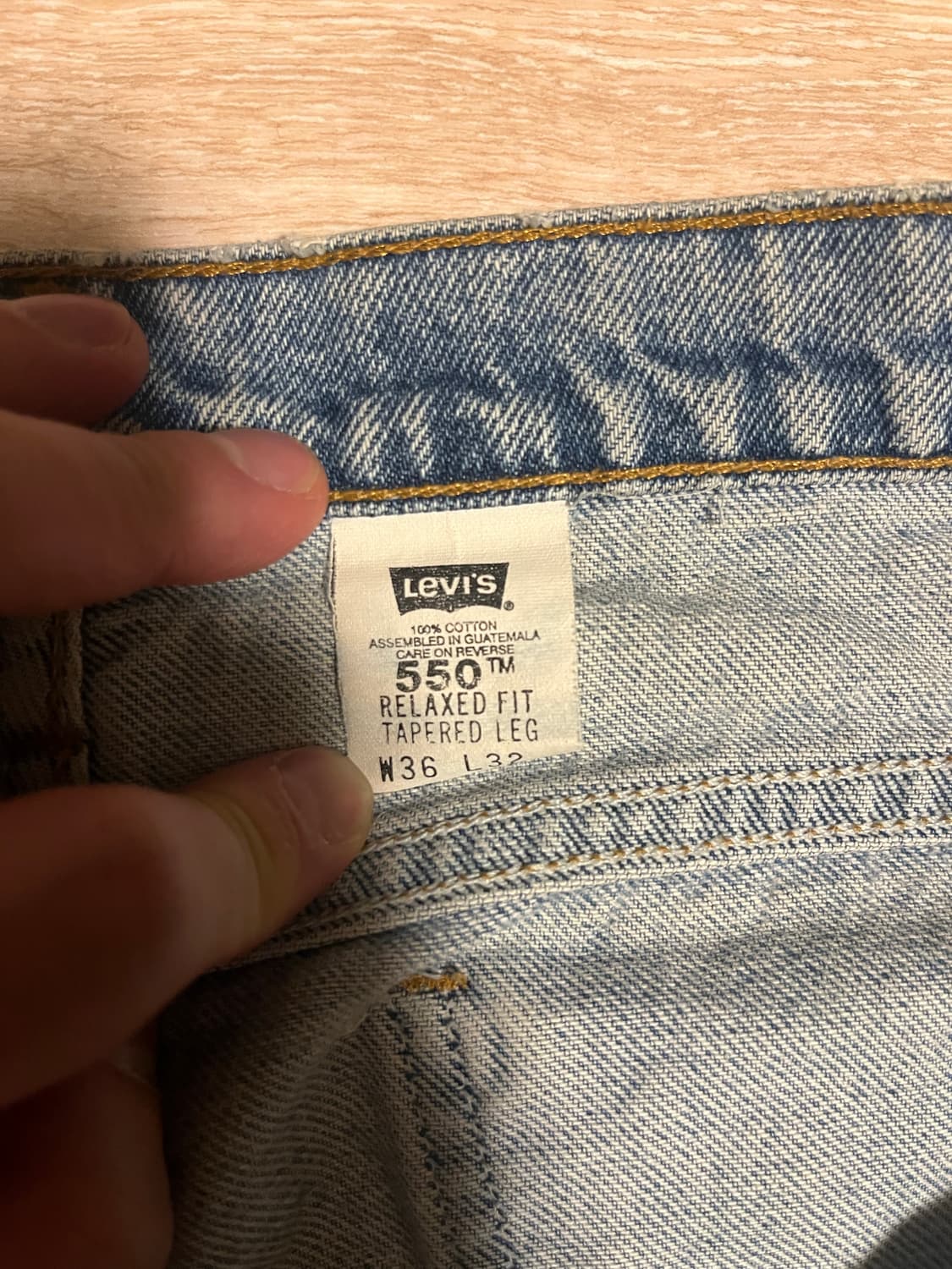 리바이스550 오렌지탭 상품이미지3