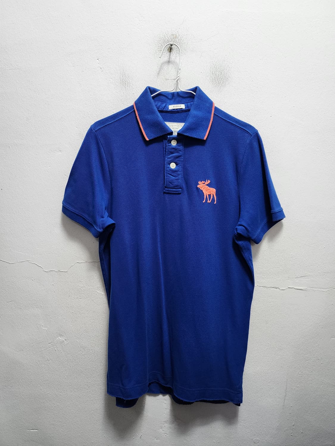 아베크롬비 머슬핏 반팔 폴로티 상품이미지1