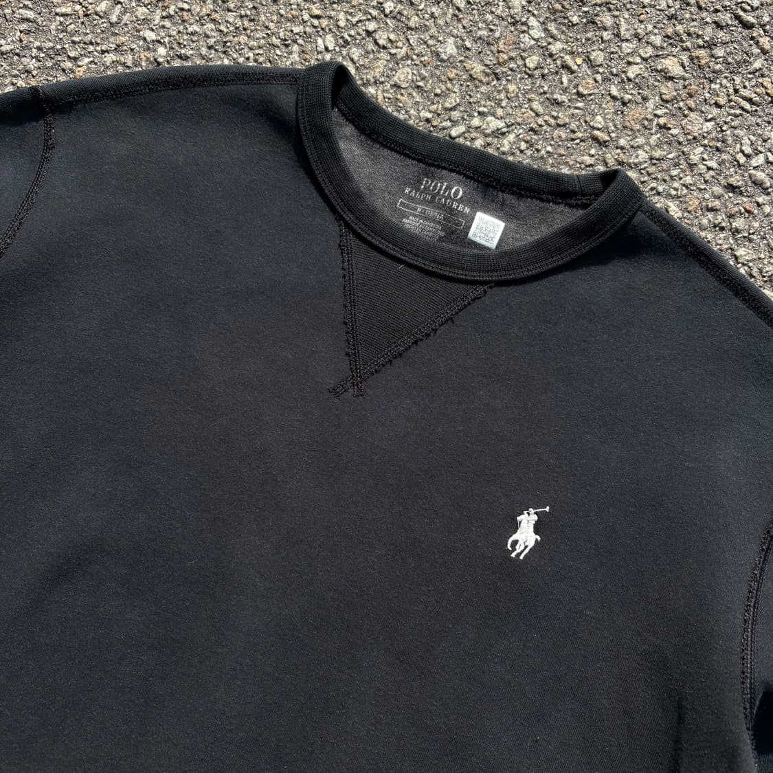 폴로 랄프로렌 신형 블랙컬러 스웻셔츠 상품이미지3