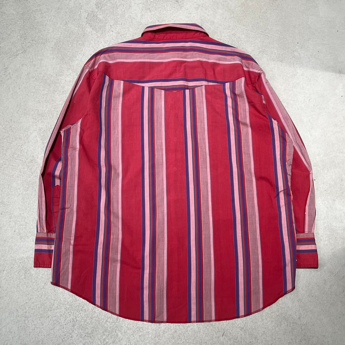 랭글러 웨스턴 스트라이프셔츠 s10762 상품이미지2